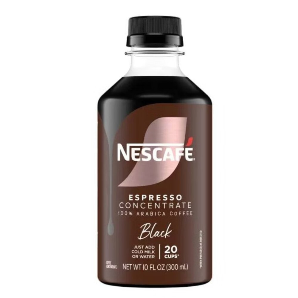 NEW✅Nescafe' Espresso Concentrate and Martini Glasses Gift Set - 10oz/3pc